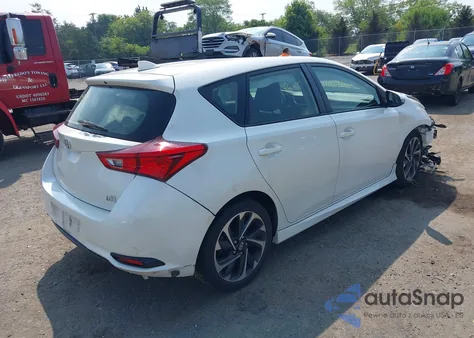 2016 Scion Im из США, поврежденный, VIN JTNKARJE4GJ512008